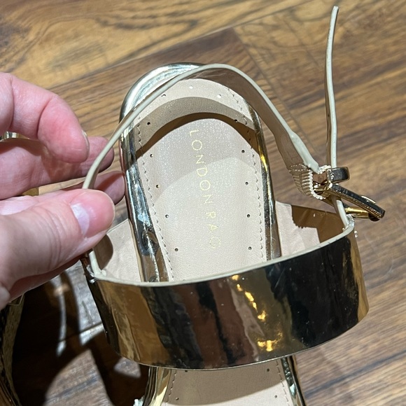 London Rag Wedge Sandals Size 8.5 - Picture 5 of 9